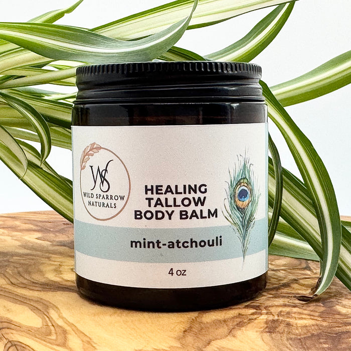 Healing Tallow Body Balm - Mint-atchouli